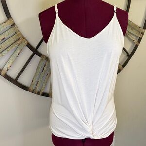 Umgee White Tank Top